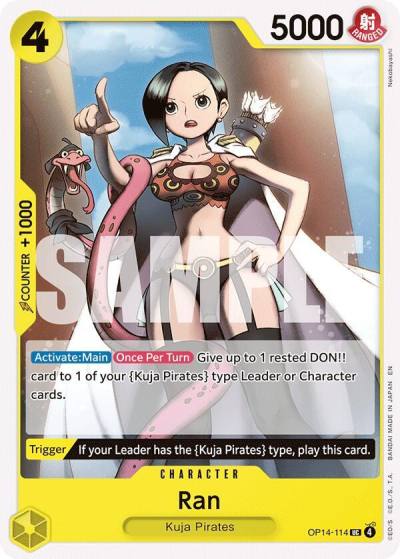 Ran OP14-114 The Azure Sea's Seven Card