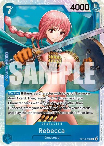 Rebecca OP10-058 Royal Blood Card