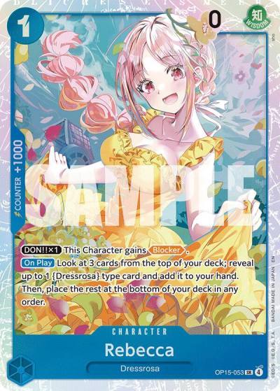 Rebecca (OP15-053) OP15-053 Adventure on Kami's Island Card