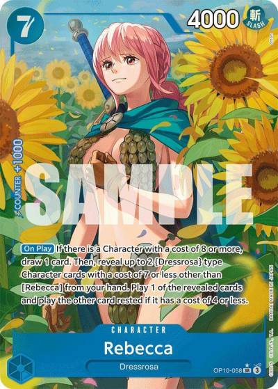 Rebecca (Parallel) OP10-058 Royal Blood Card