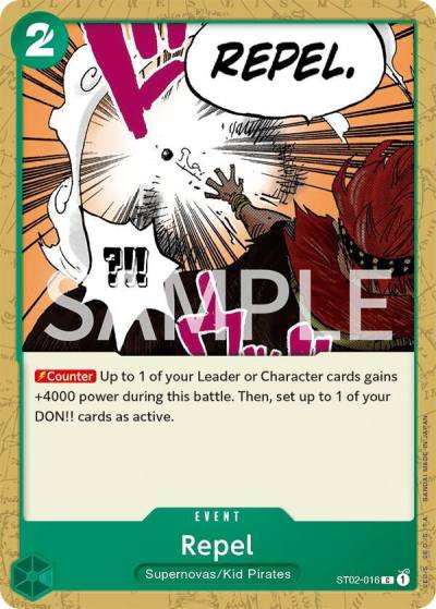 Repel ST02-016 Revision Pack Cards Card