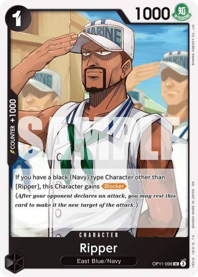 Ripper OP11-096 A Fist of Divine Speed Card