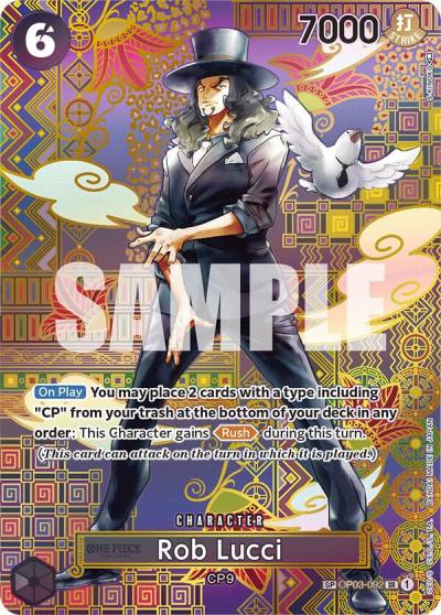 Rob Lucci (092) (SP) OP03-092 Awakening of the New Era Card