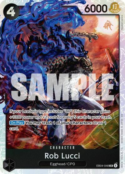 Rob Lucci EB04-048 Adventure on Kami's Island Card