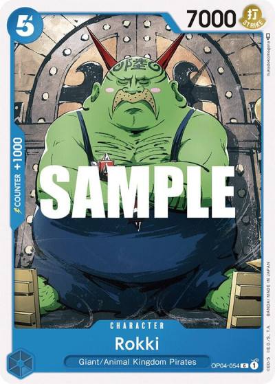 Rokki OP04-054 Kingdoms of Intrigue Card