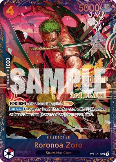 Roronoa Zoro (CS 25-26 3rd Place) ST21-015 One Piece Promotion Cards Card