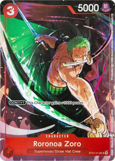 Roronoa Zoro (Gift Collection 2023) ST01-013 One Piece Promotion Cards Card