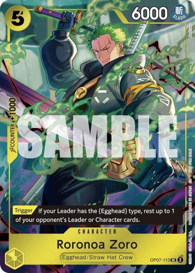 Roronoa Zoro (One Piece Day Dallas 2025) OP07-113 One Piece Promotion Cards Card