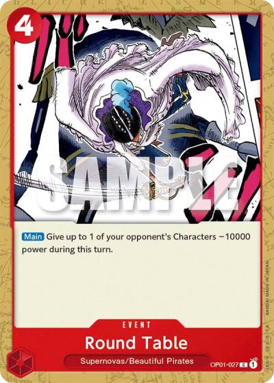 Round Table OP01-027 Romance Dawn Card