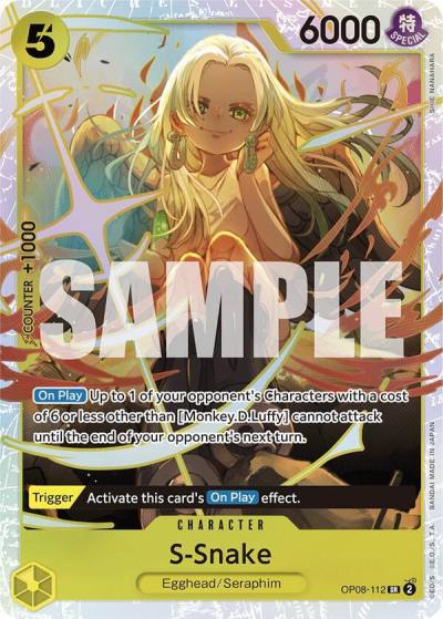 S-Snake OP08-112 Two Legends Card