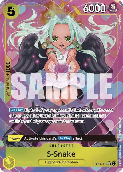 S-Snake (Parallel) OP08-112 Two Legends Card