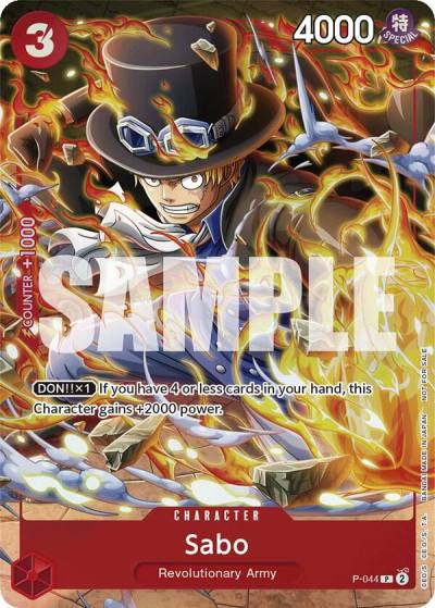 Sabo (Event Pack Vol. 4) P-044 One Piece Promotion Cards Card