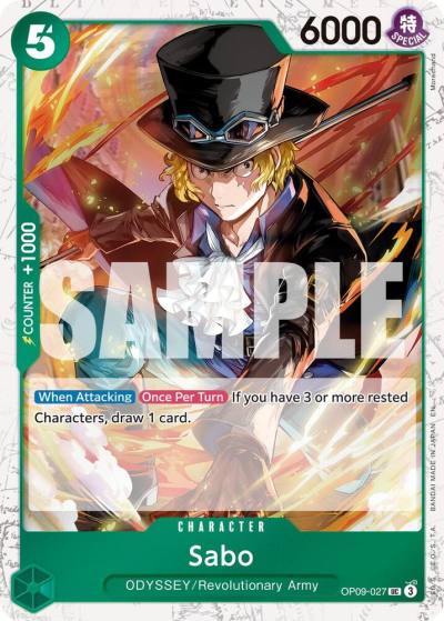 Sabo - OP09-027 (Pirate Foil) OP09-027 Premium Booster -The Best- Vol. 2 Card