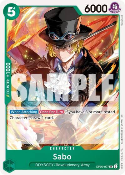 Sabo - OP09-027 (Reprint) OP09-027 Premium Booster -The Best- Vol. 2 Card