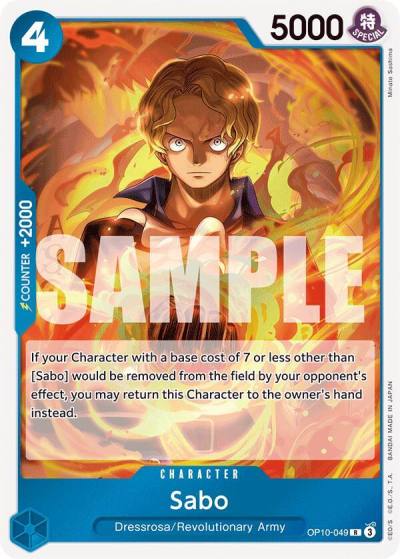 Sabo OP10-049 Royal Blood Card