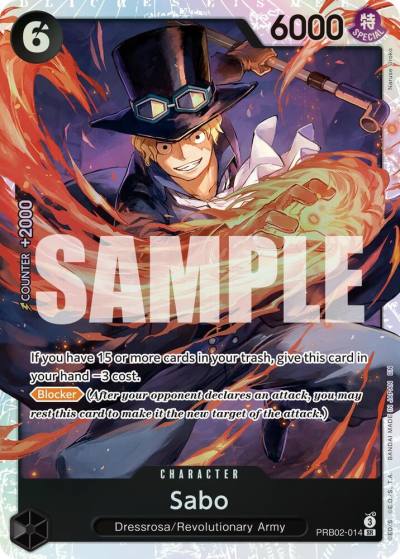 Sabo PRB02-014 Premium Booster -The Best- Vol. 2 Card