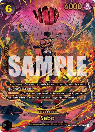 Sabo (PRB02-014) (SP) PRB02-014 Adventure on Kami's Island Card