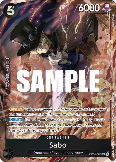 Sabo (Sealed Battle 2023 Vol. 1) OP04-083 One Piece Promotion Cards Card