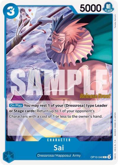 Sai OP10-048 Royal Blood Release Event Cards Card