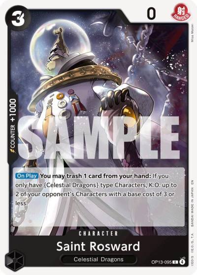 Saint Rosward OP13-095 Carrying On His Will Card