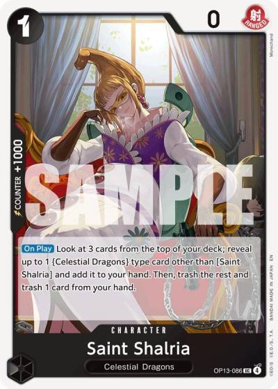 Saint Shalria OP13-086 Carrying On His Will Card