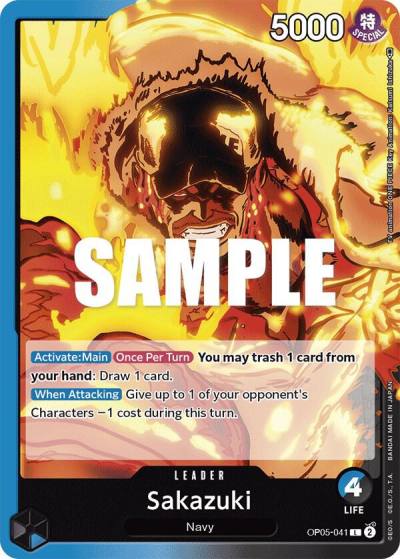 Sakazuki OP05-041 Awakening of the New Era Card