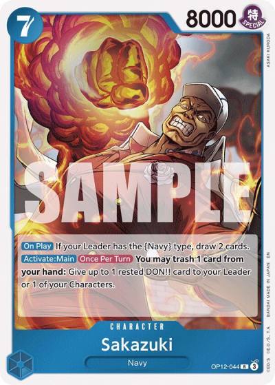 Sakazuki OP12-044 Legacy of the Master Card