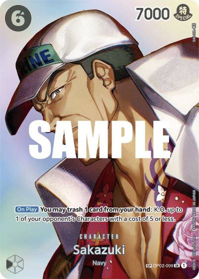Sakazuki (SP) OP02-099 Kingdoms of Intrigue Card