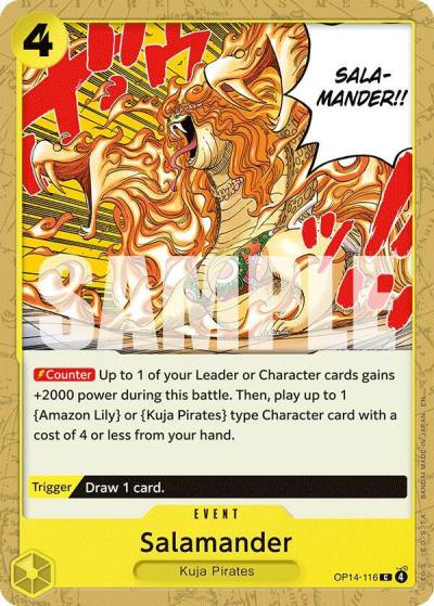 Salamander OP14-116 The Azure Sea's Seven Card