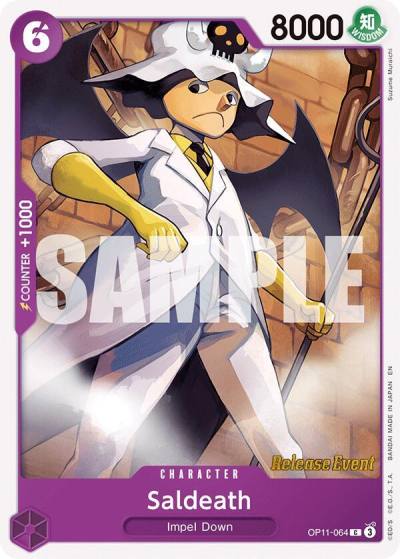 Saldeath OP11-064 A Fist of Divine Speed Release Event Cards Card