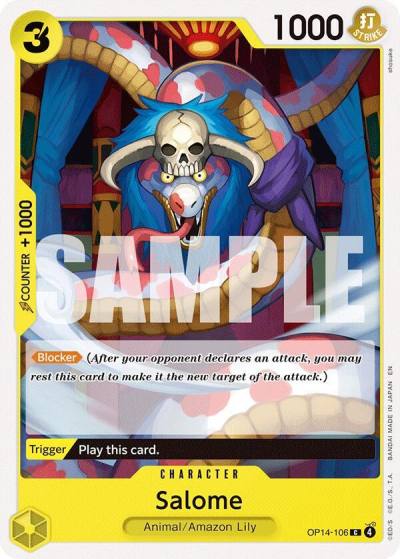 Salome OP14-106 The Azure Sea's Seven Card