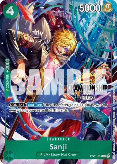 Sanji (CS 25-26 Celebration Pack) EB01-014 One Piece Promotion Cards Card