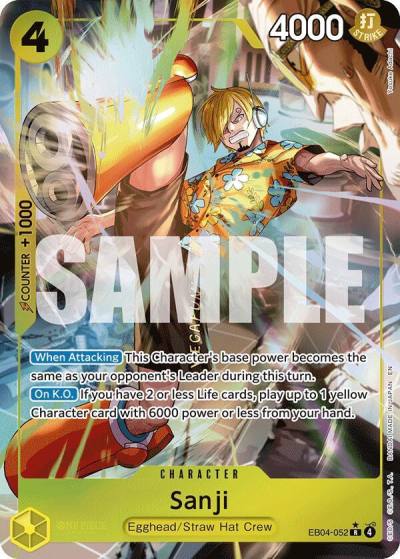 Sanji (EB04-052) (Alternate Art) EB04-052 Adventure on Kami's Island Card