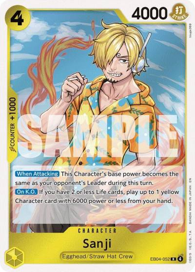 Sanji (EB04-052) EB04-052 Adventure on Kami's Island Card
