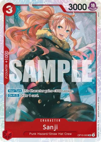 Sanji OP10-005 Royal Blood Card