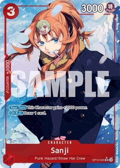 Sanji (Parallel) OP10-005 Royal Blood Card