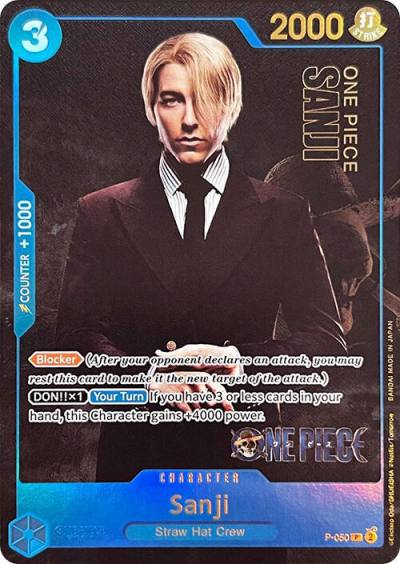 Sanji (Premium Card Collection -Live Action Edition-) P-050 One Piece Promotion Cards Card