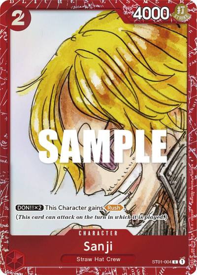 Sanji (Premium Card Collection -ONE PIECE FILM RED Edition-) ST01-004 One Piece Promotion Cards Card