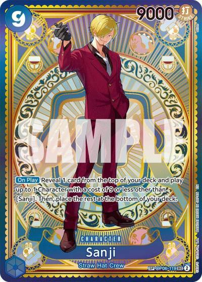 Sanji (SP) OP06-119 A Fist of Divine Speed Card