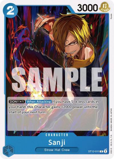 Sanji ST12-011 Starter Deck 12: Zoro and Sanji Card