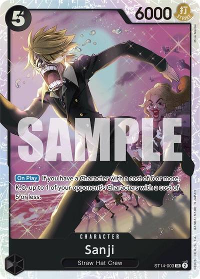 Sanji ST14-003 Starter Deck 14: 3D2Y Card