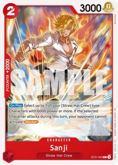 Sanji - ST21-003 (Reprint) ST21-003 Premium Booster -The Best- Vol. 2 Card