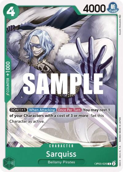 Sarquiss OP05-026 Awakening of the New Era Card