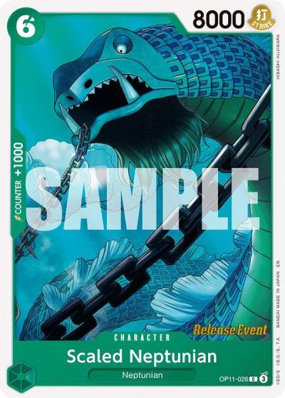 Scaled Neptunian OP11-026 A Fist of Divine Speed Release Event Cards Card