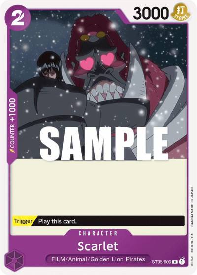 Scarlet ST05-009 Starter Deck 5: Film Edition Card