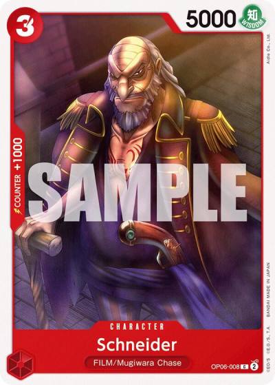 Schneider OP06-008 Wings of the Captain Card