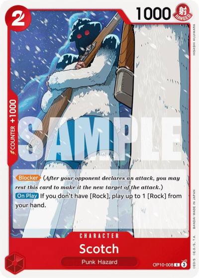 Scotch OP10-008 Royal Blood Card