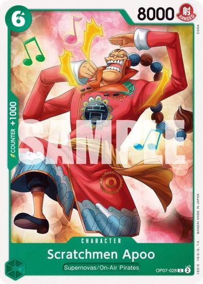 Scratchmen Apoo OP07-028 500 Years in the Future Card