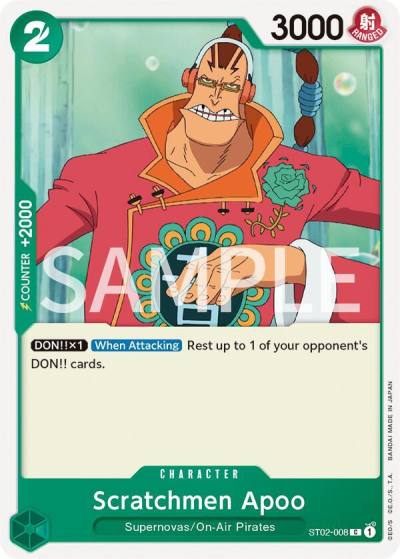 Scratchmen Apoo ST02-008 Revision Pack Cards Card