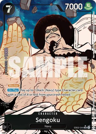 Sengoku (Alternate Art) EB02-044 Extra Booster: Anime 25th Collection Card